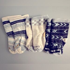 Smartwool baby sock trio
